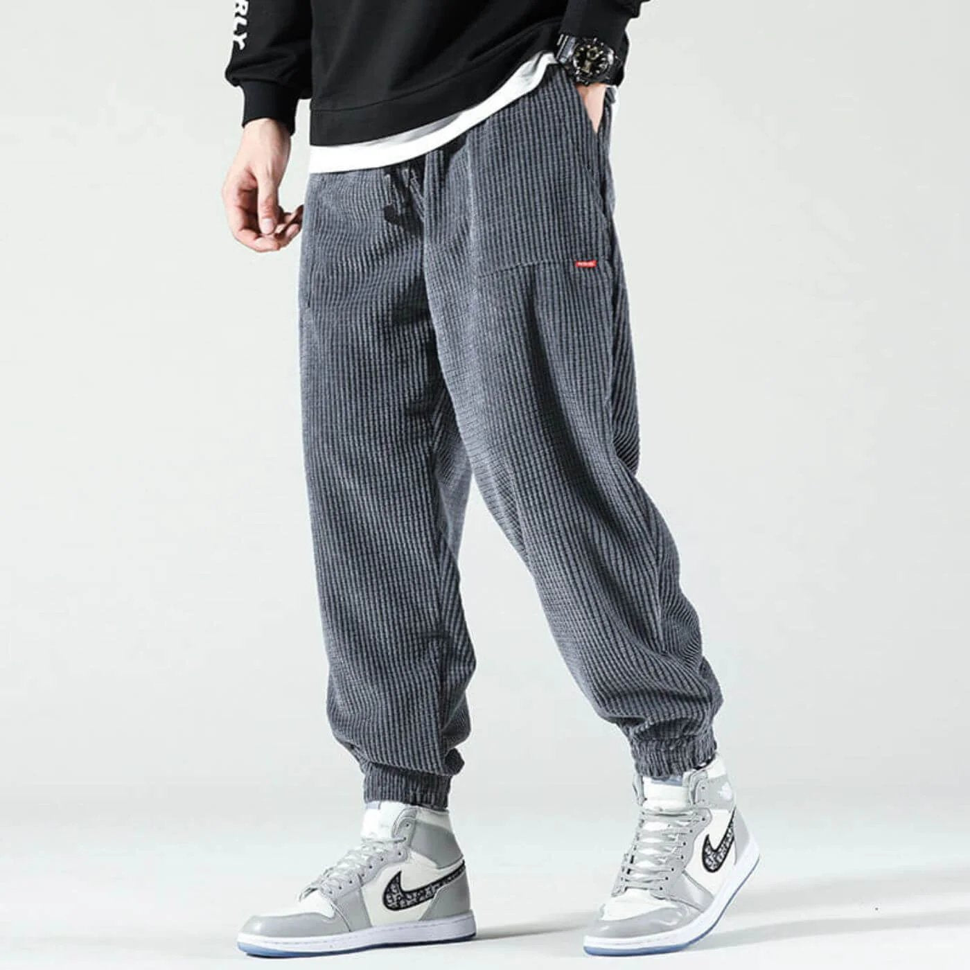 Reid™ | Corduroy Tapered Fit Jogger Pants