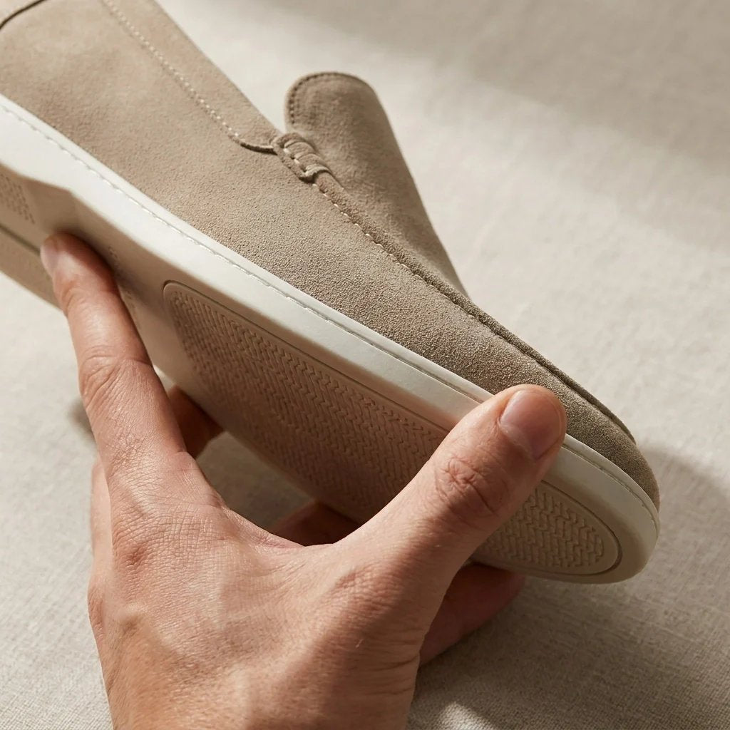 Lucas™ | Suede Slip-On Loafers with Flexible Sole