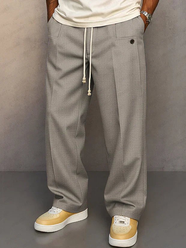 Cody™ | Adjustable Drawstring Tailored Trousers