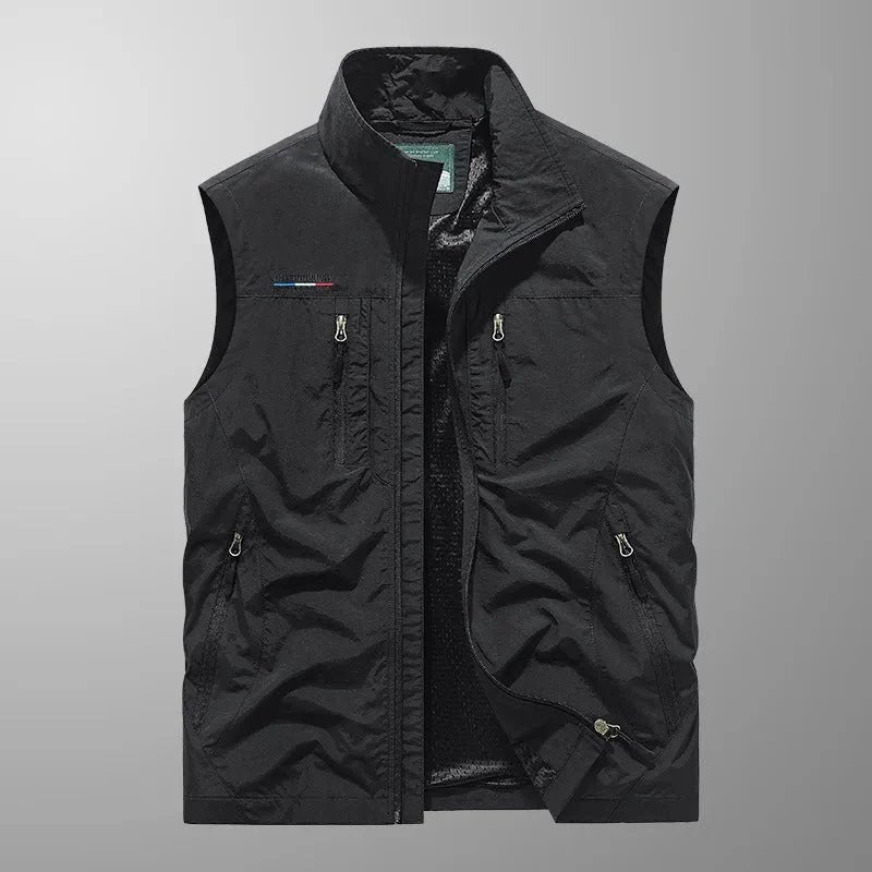 Edward™ | Breathable Multi-Pocket Cargo Vest