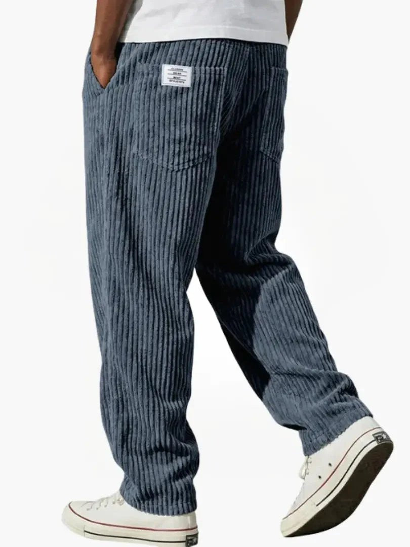 Christopher™ | Elastic Waistband Corduroy Trousers