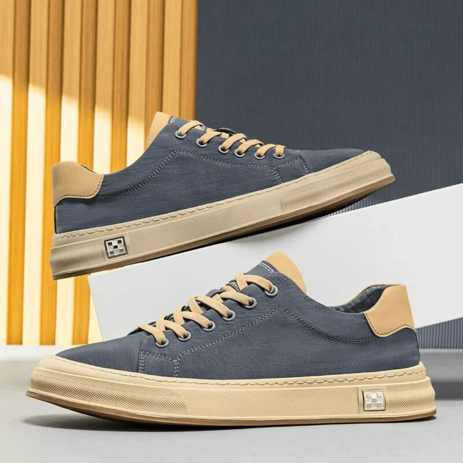Bradford™ | Lightweight Canvas Low-Top Trainers