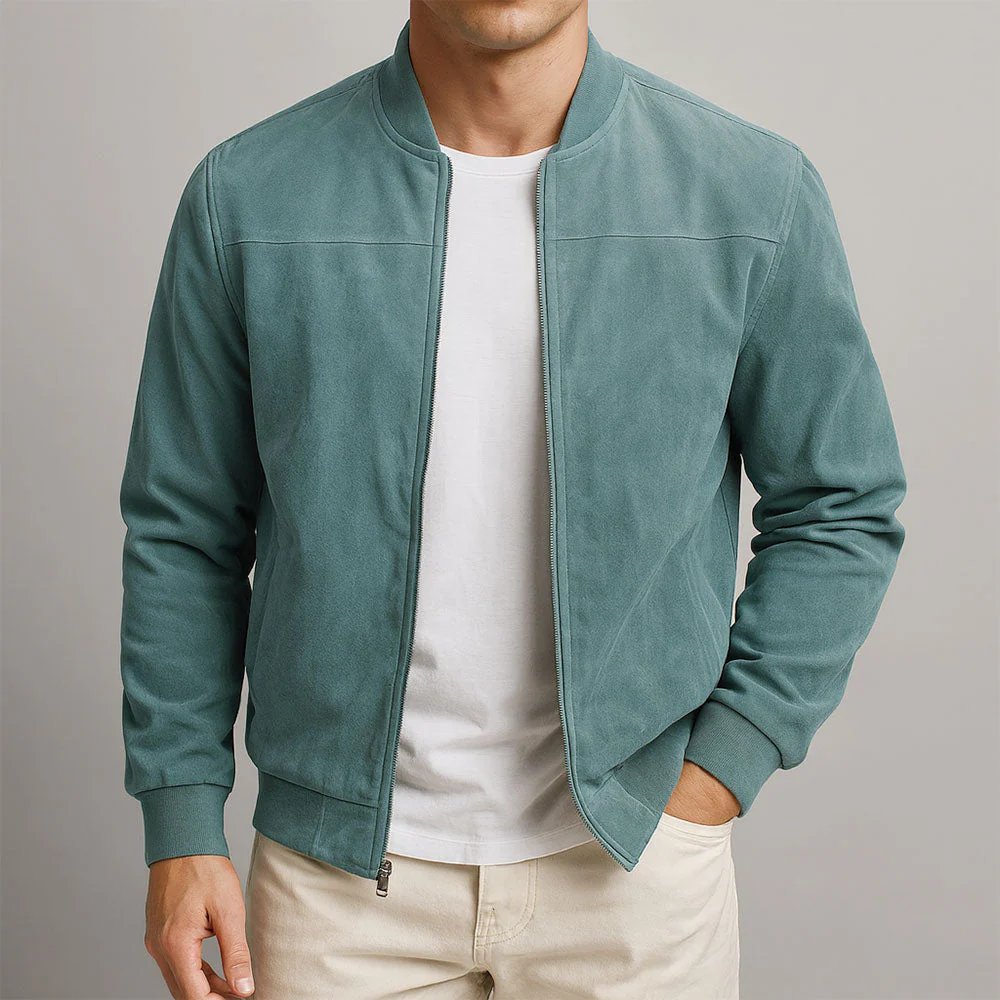 Drake™- Premium Suede Structured Men's Jacket