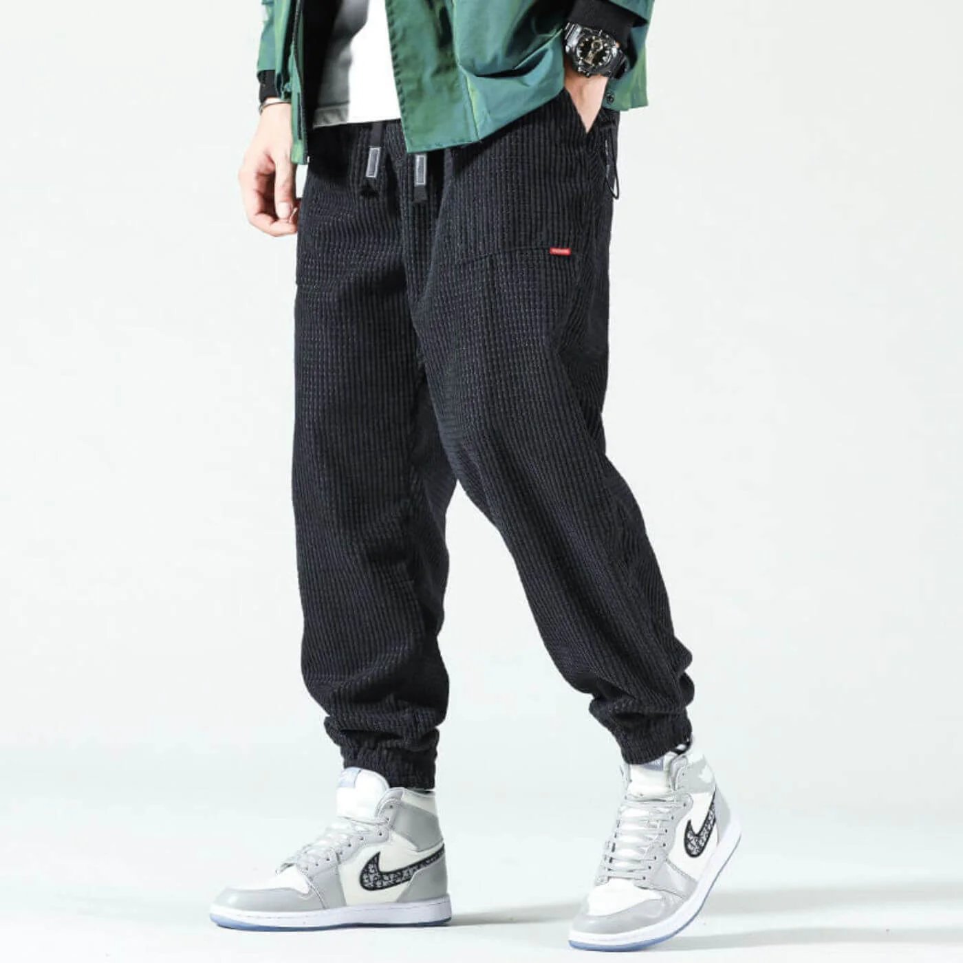 Reid™ | Corduroy Tapered Fit Jogger Pants