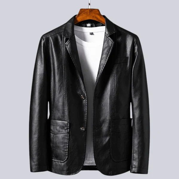 Raven™- Premium Leather Jacket with Cotton Lining