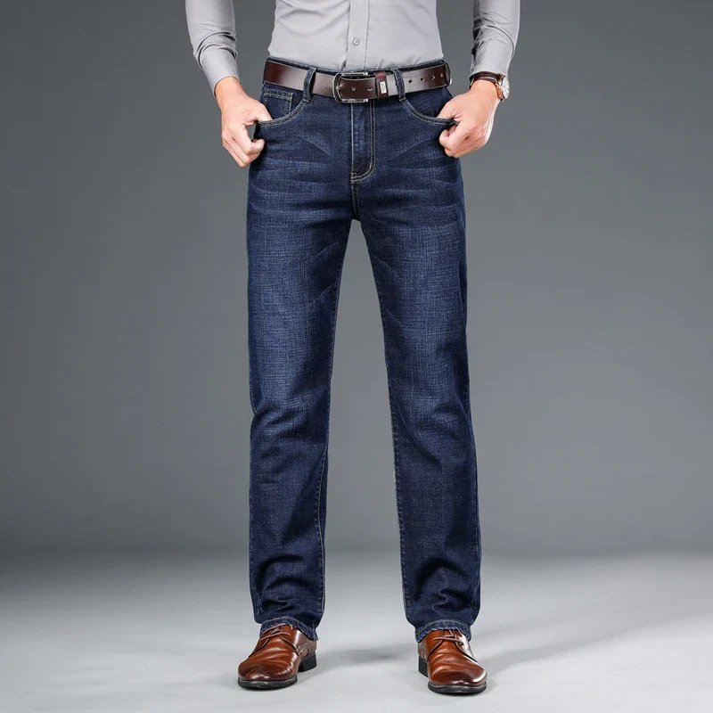 Livingston™ | Stretch Cotton Structured Fit Denim Jeans
