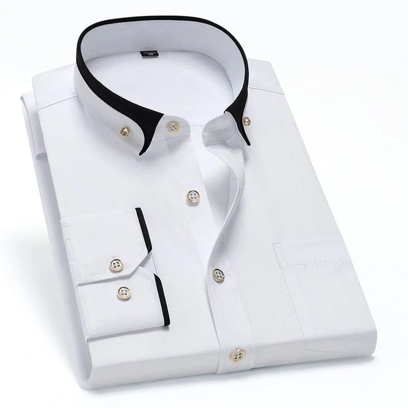 Pemberton™ | Premium Cotton Button-Down Dress Shirt