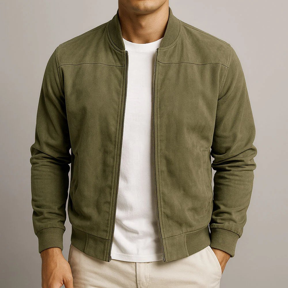 Drake™- Premium Suede Structured Men's Jacket