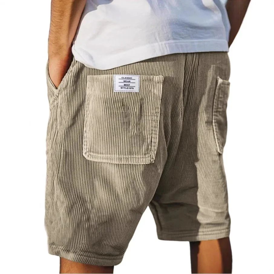 Albert™ | Soft Cotton Corduroy Casual Shorts