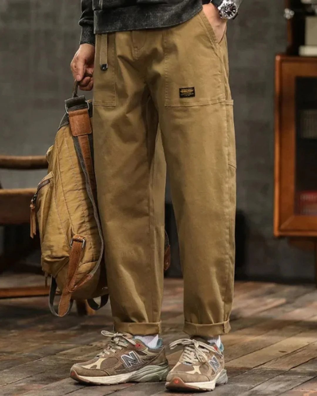 Cornelius™ | Stretch Cotton Slim-Fit Urban Cargo Pants