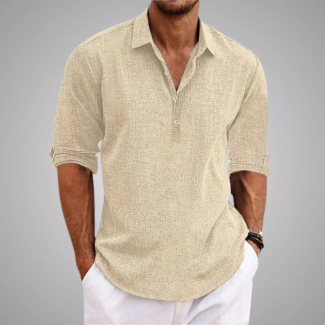 Worthington™ | Lightweight Cotton Collar Casual Shirt