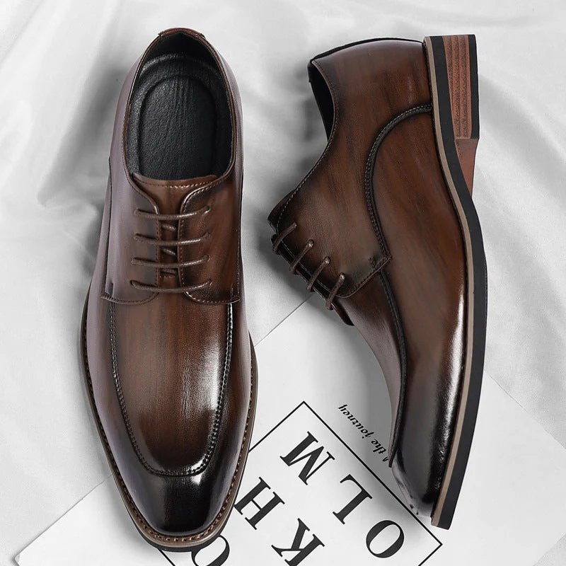 Preston™ | Premium Full-Grain Leather Dress Shoes