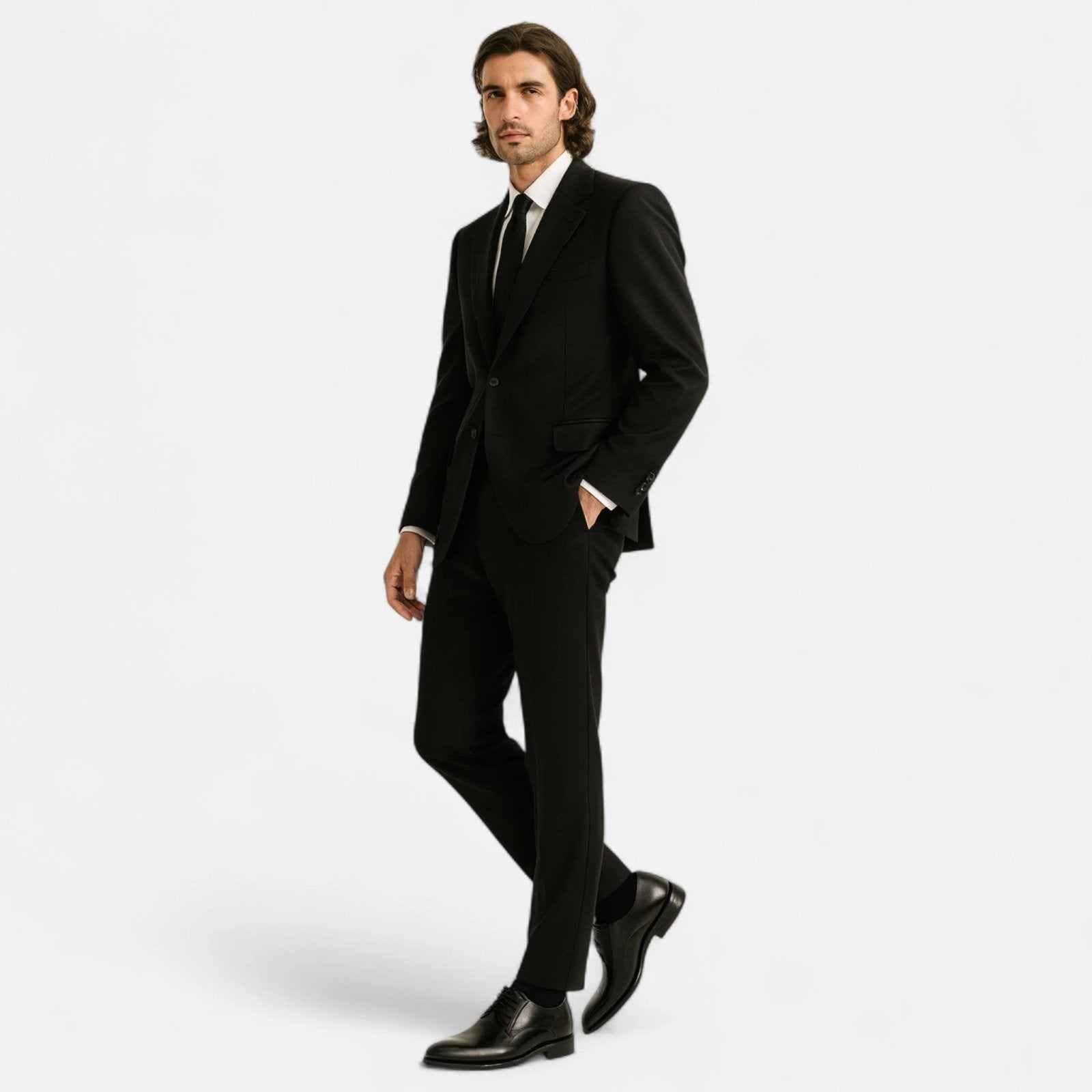 Baxter™ | Elegant Lace-Up Leather Dress Shoes