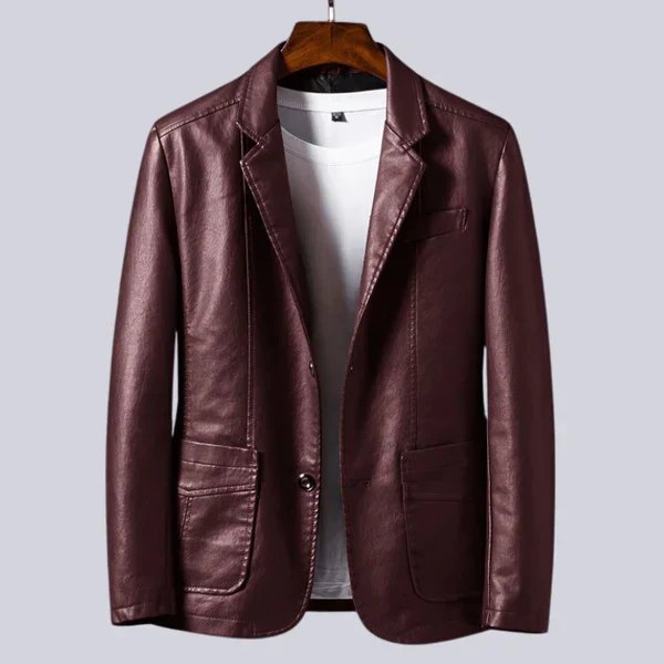 Raven™- Premium Leather Jacket with Cotton Lining