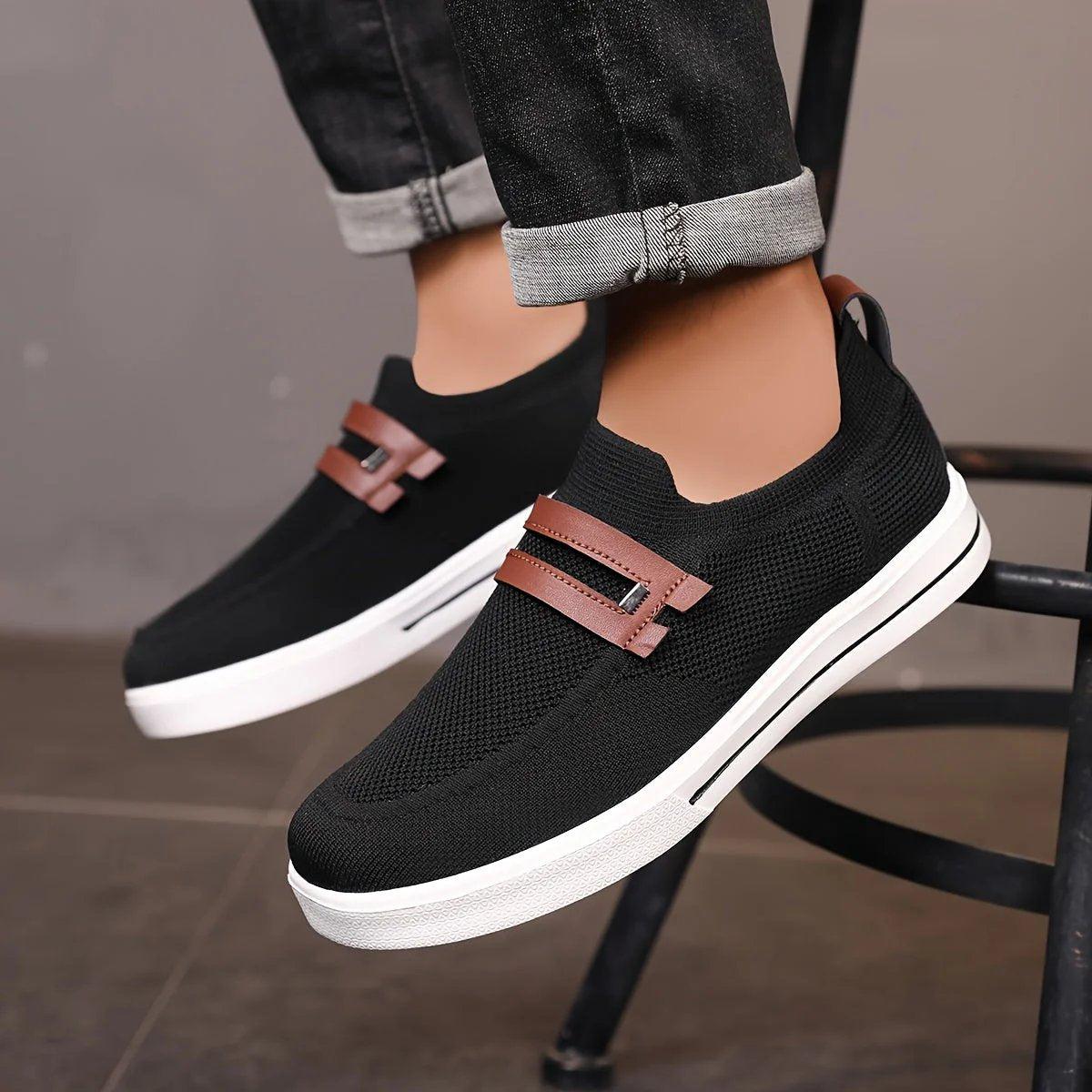 Benjamin™ | Lightweight Cushioned Memory Foam Slip-On Shoes
