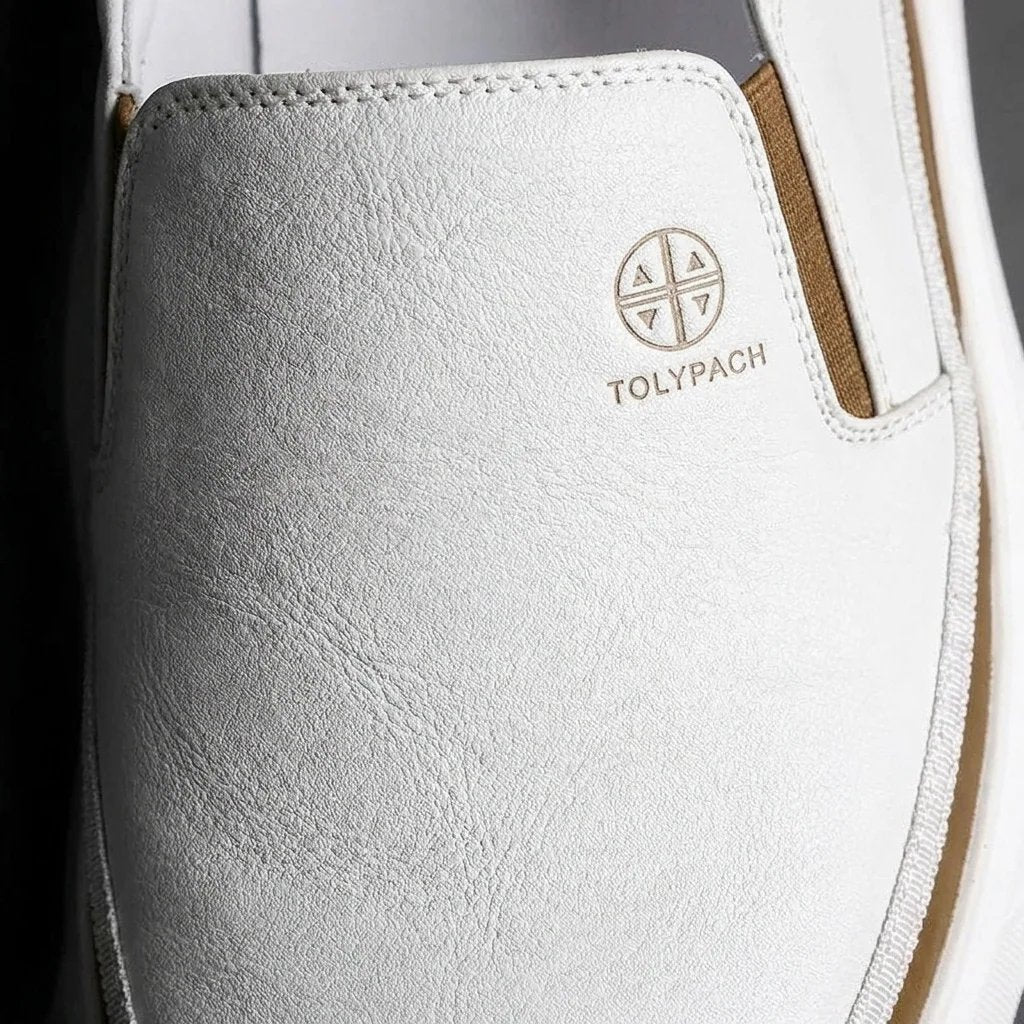 Thomas™ | Slip-On Leather Sneakers with Chunky Sole
