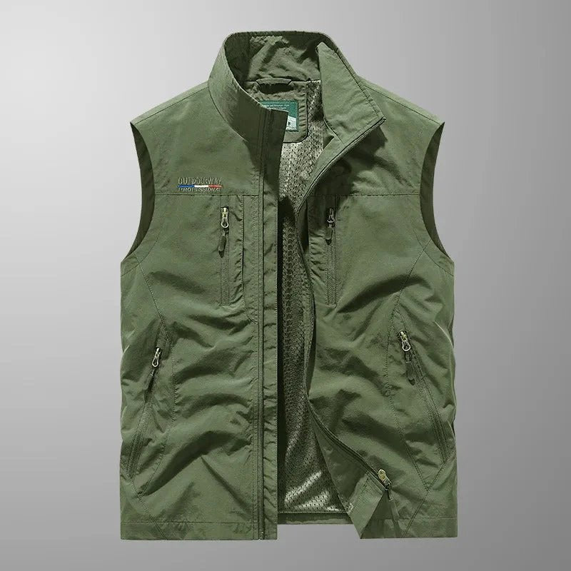 Edward™ | Breathable Multi-Pocket Cargo Vest