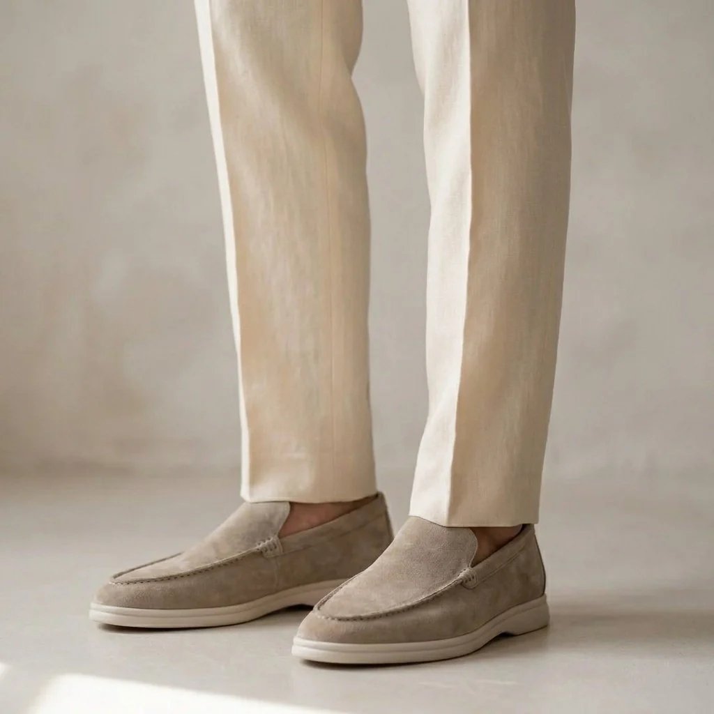 Lucas™ | Suede Slip-On Loafers with Flexible Sole