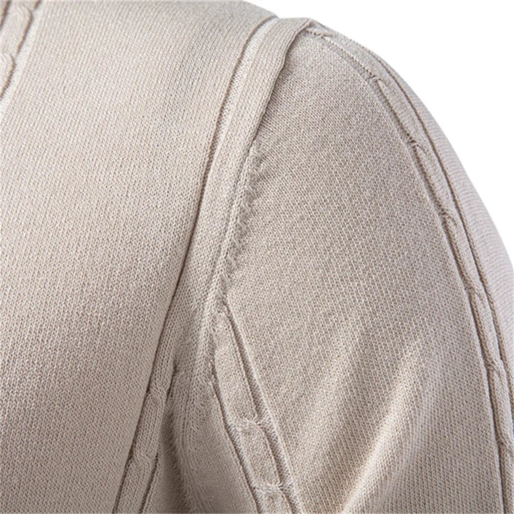 Steven™ | Ribbed Viscose Blend Classic Collar Polo