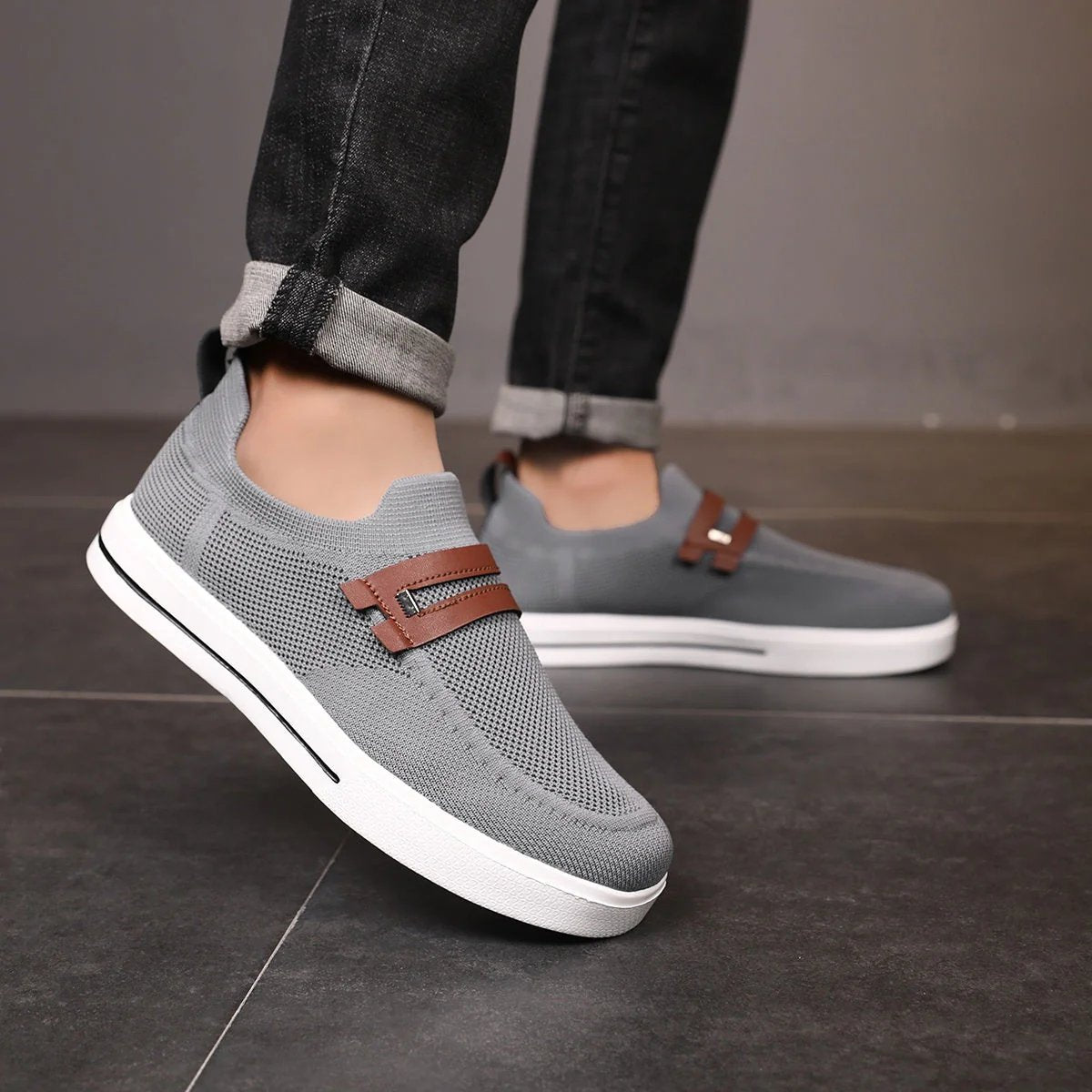 Benjamin™ | Lightweight Cushioned Memory Foam Slip-On Shoes