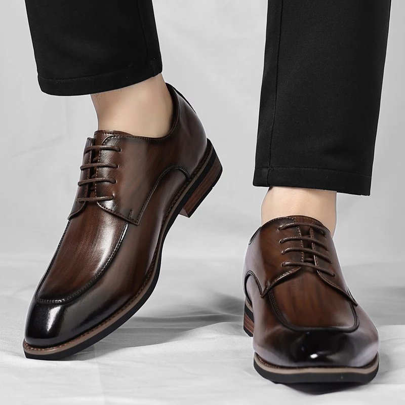 Preston™ | Premium Full-Grain Leather Dress Shoes