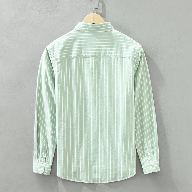 Eugene™ | Premium Cotton Button-Front Dress Shirt