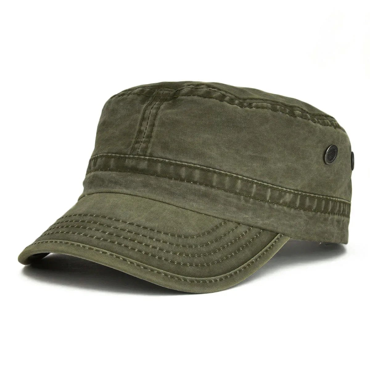 Sinclair™ | Vintage Military-Style Cap with Durable Fabric