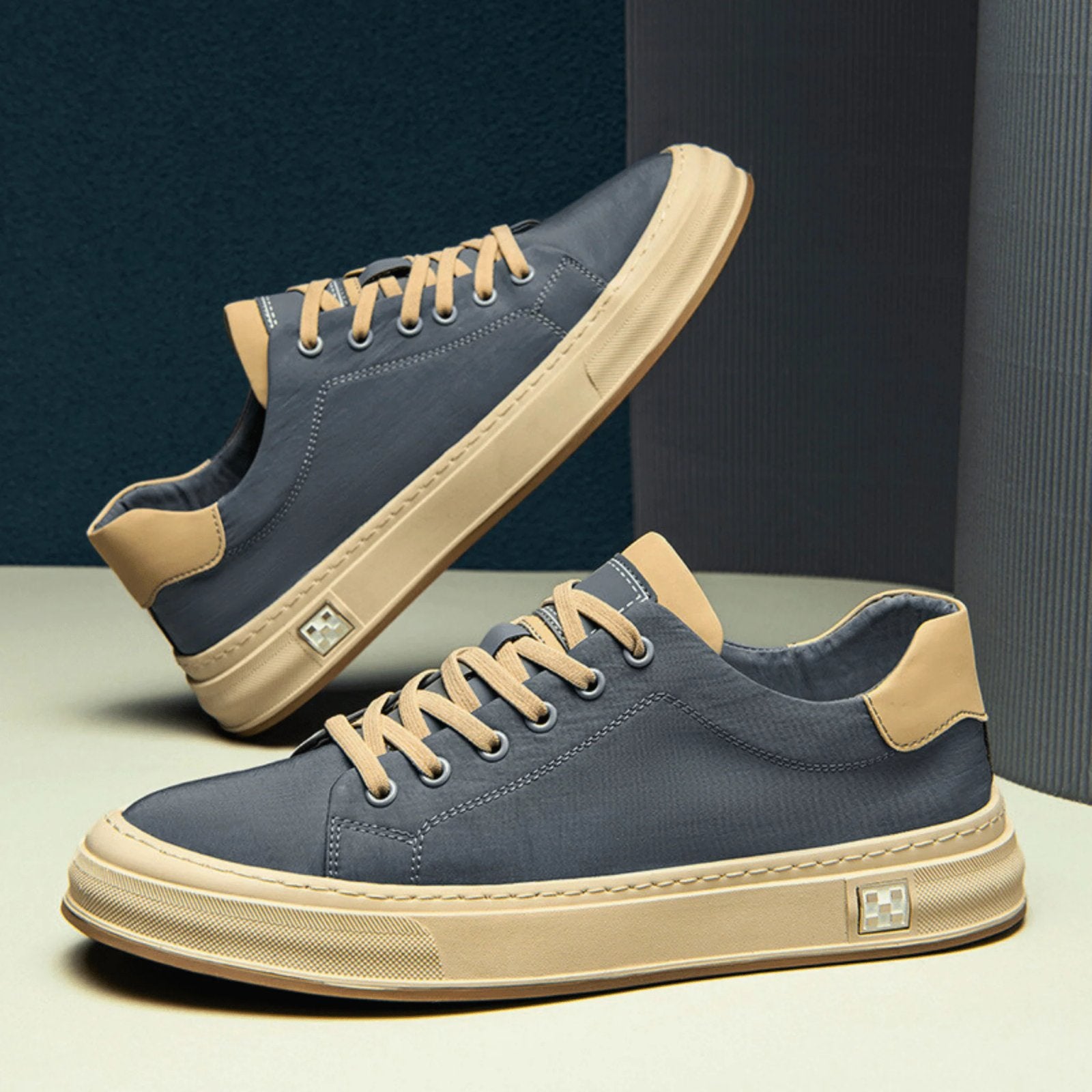 Bradford™ | Lightweight Canvas Low-Top Trainers