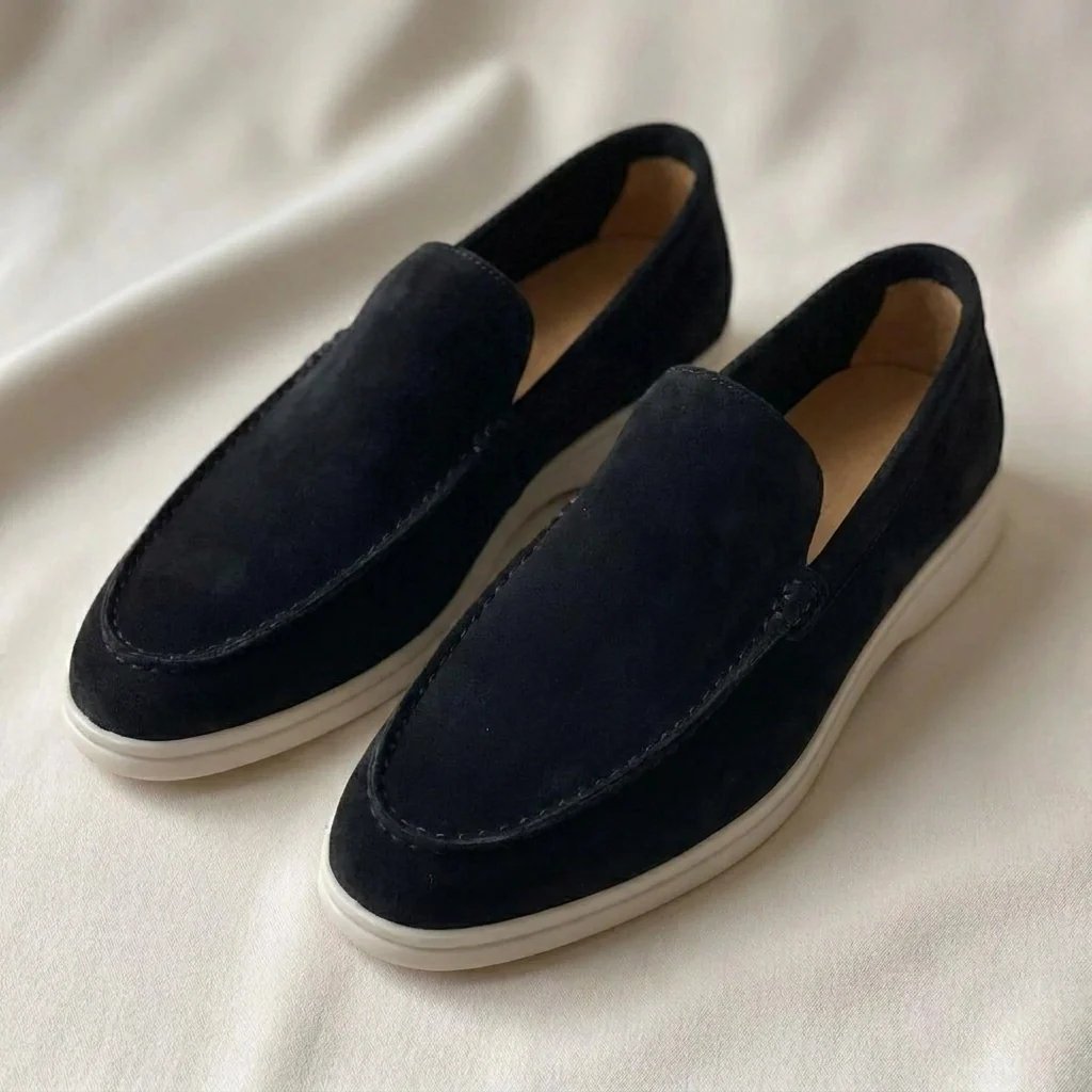 Lucas™ | Suede Slip-On Loafers with Flexible Sole