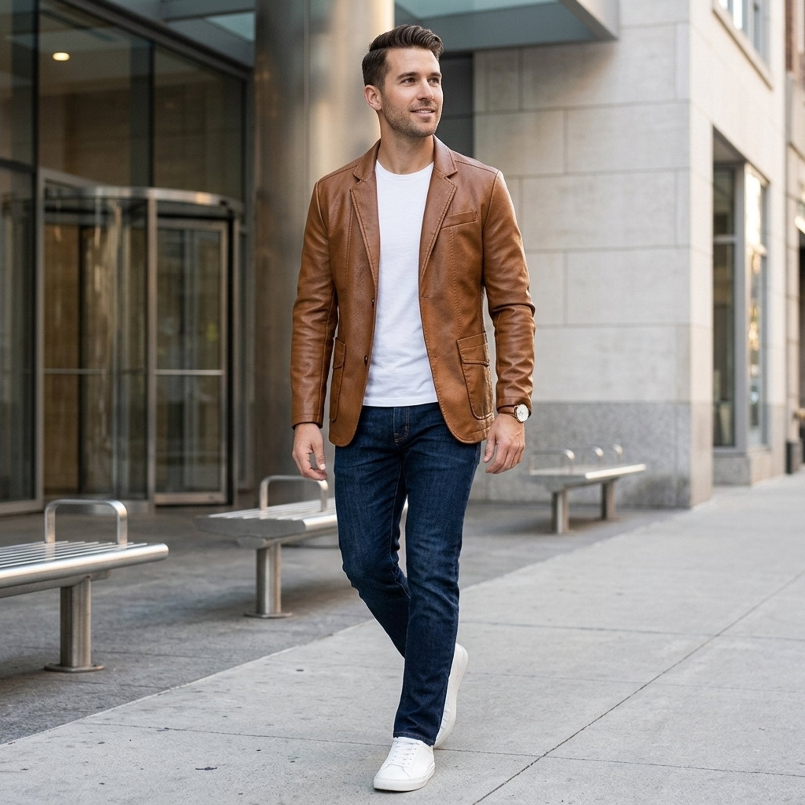 Raven™- Premium Leather Jacket with Cotton Lining
