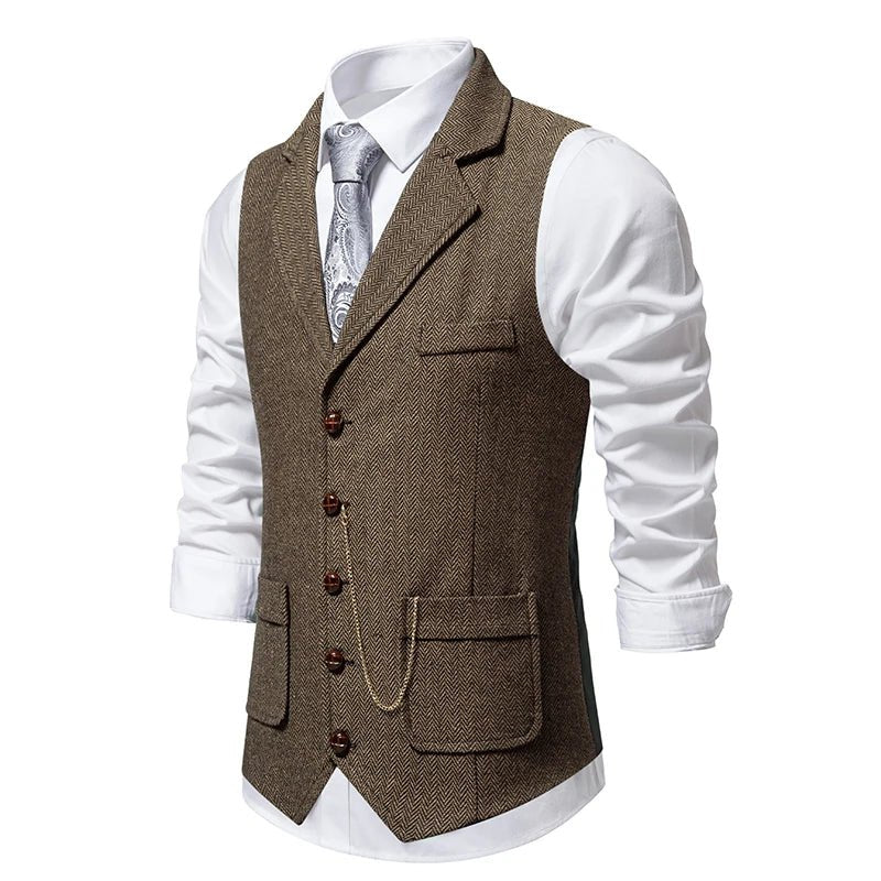 Augustus™ | Chain-Detail Formal Men's Vest