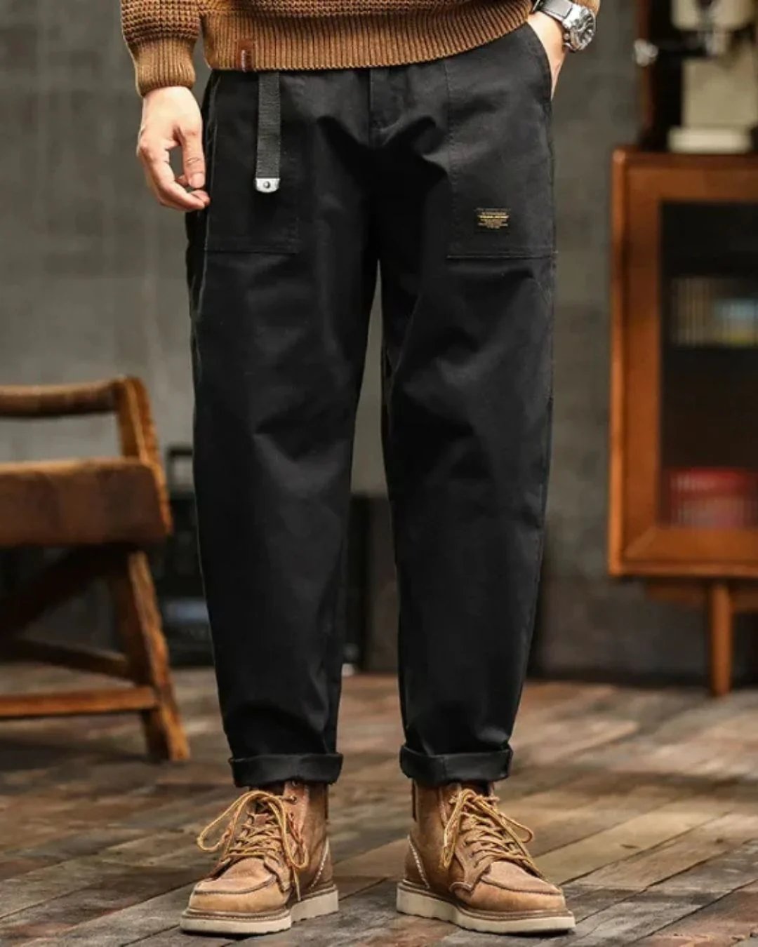 Cornelius™ | Stretch Cotton Slim-Fit Urban Cargo Pants