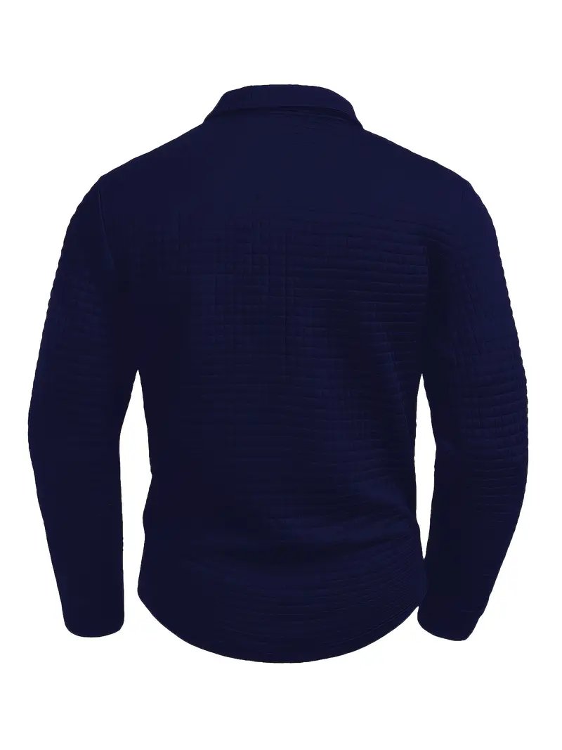 Oliver™ | Textured Long Sleeve Polo Shirt