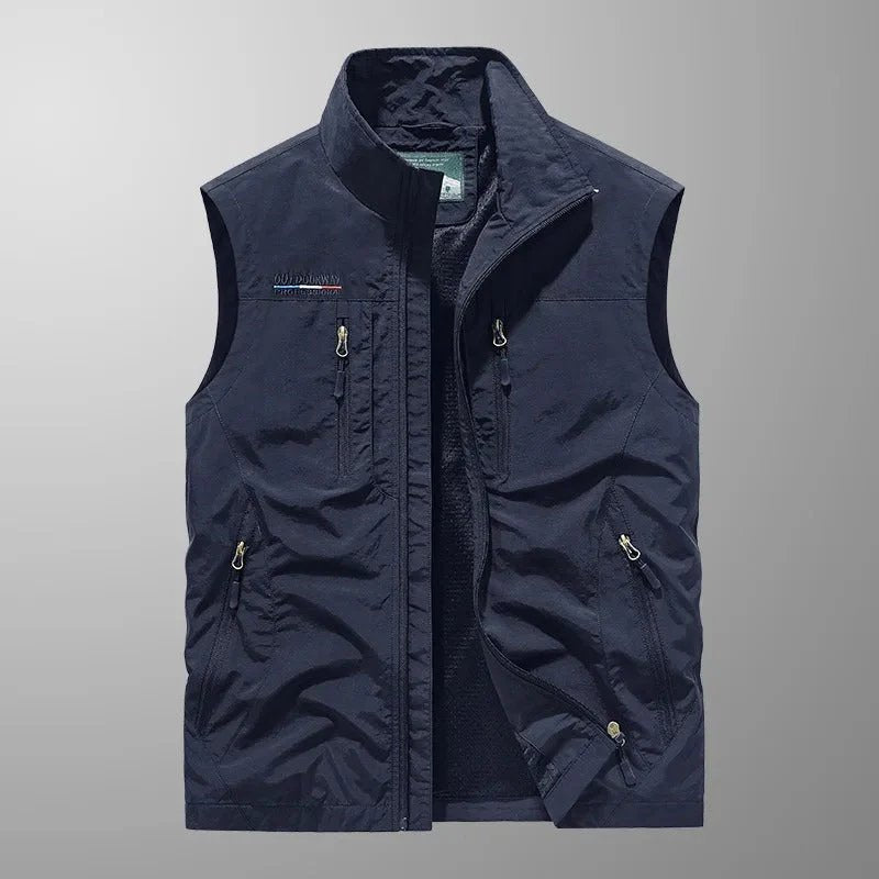 Edward™ | Breathable Multi-Pocket Cargo Vest
