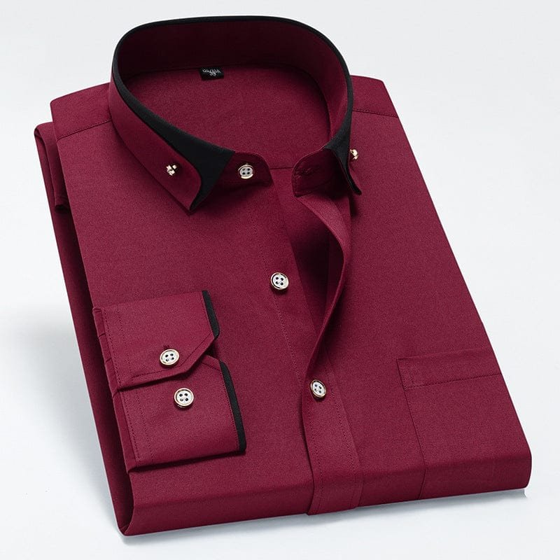 Pemberton™ | Premium Cotton Button-Down Dress Shirt