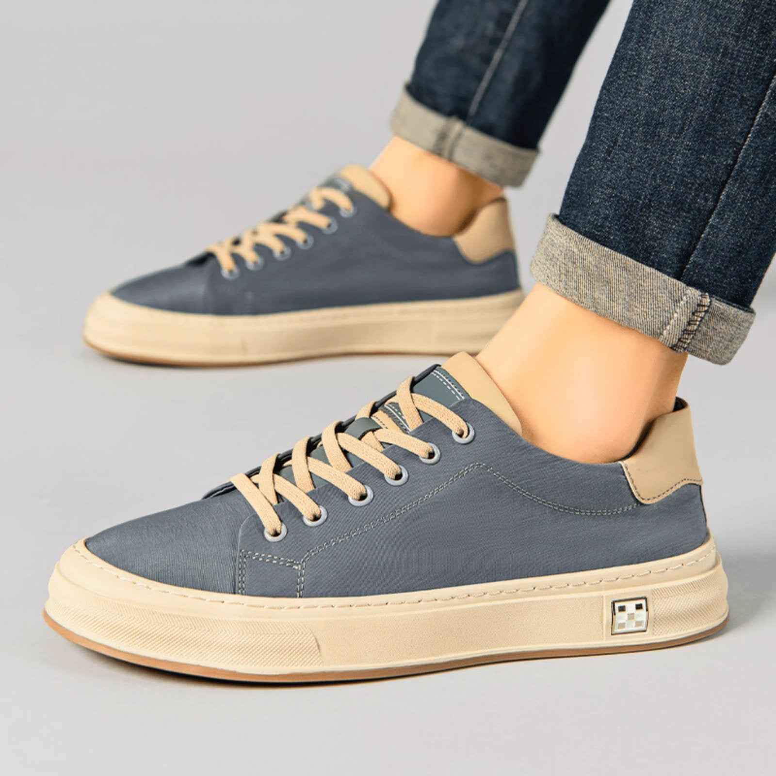 Bradford™ | Lightweight Canvas Low-Top Trainers