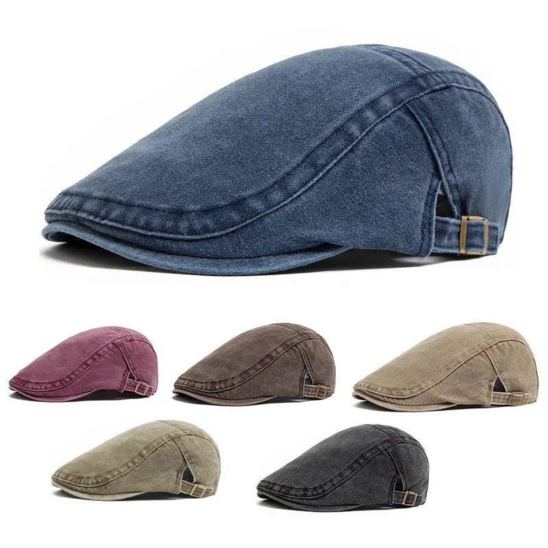 Fletcher™ | Breathable Cotton French-Style Beret Hat