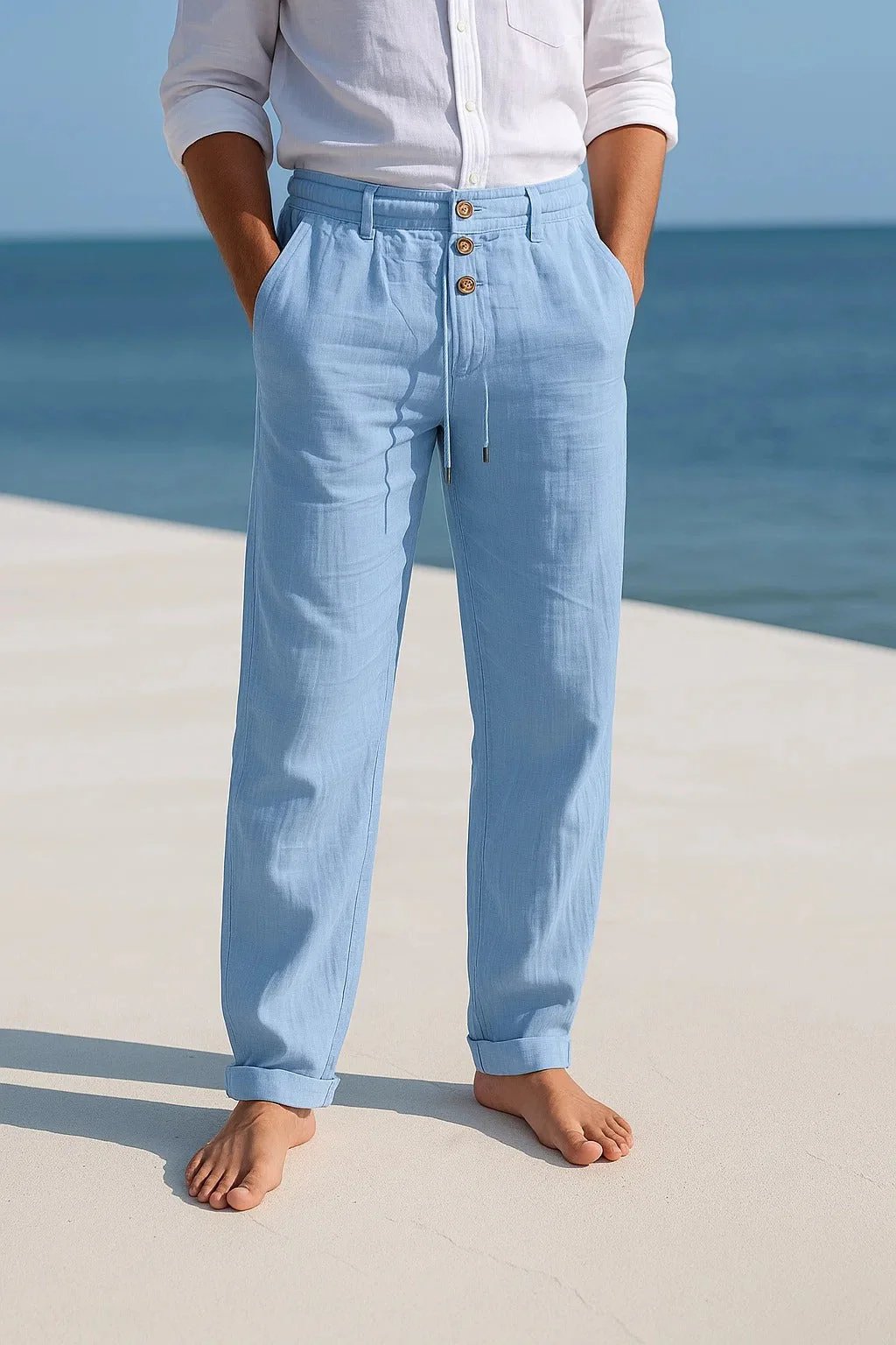 James™ | Lightweight Linen Breathable Summer Pants