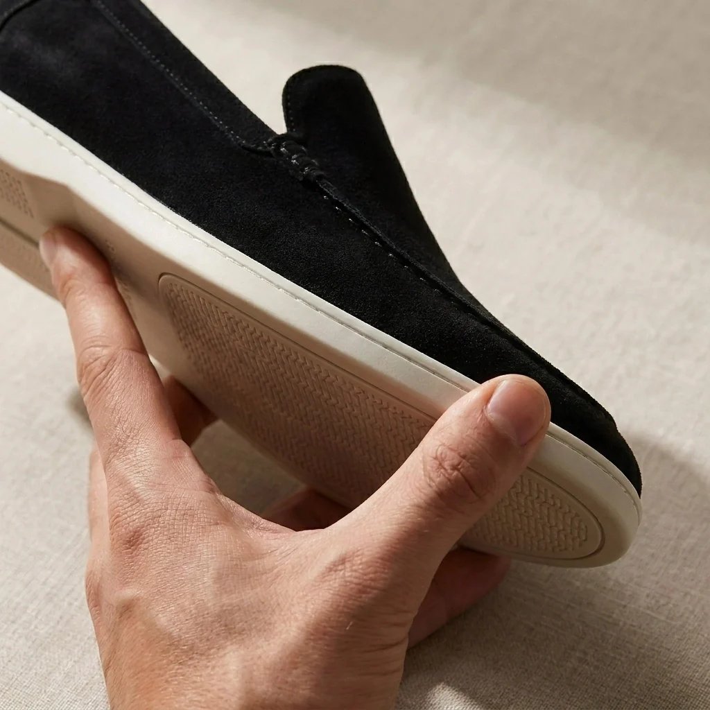 Lucas™ | Suede Slip-On Loafers with Flexible Sole