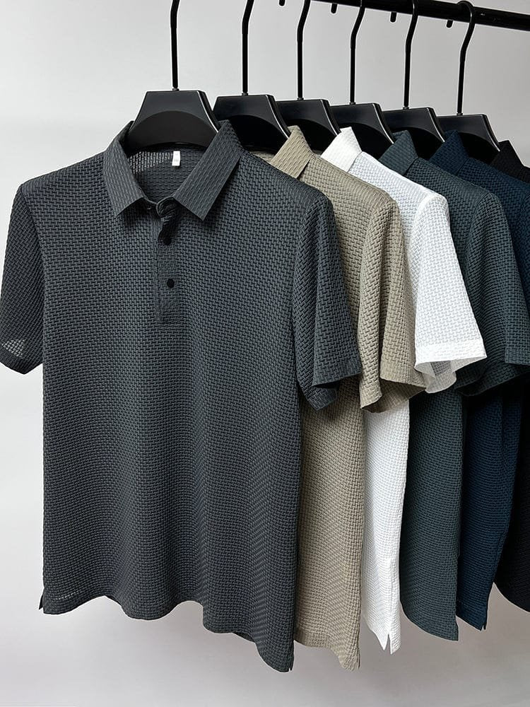 Damian™ | Breathable Cotton Premium Polo Shirt