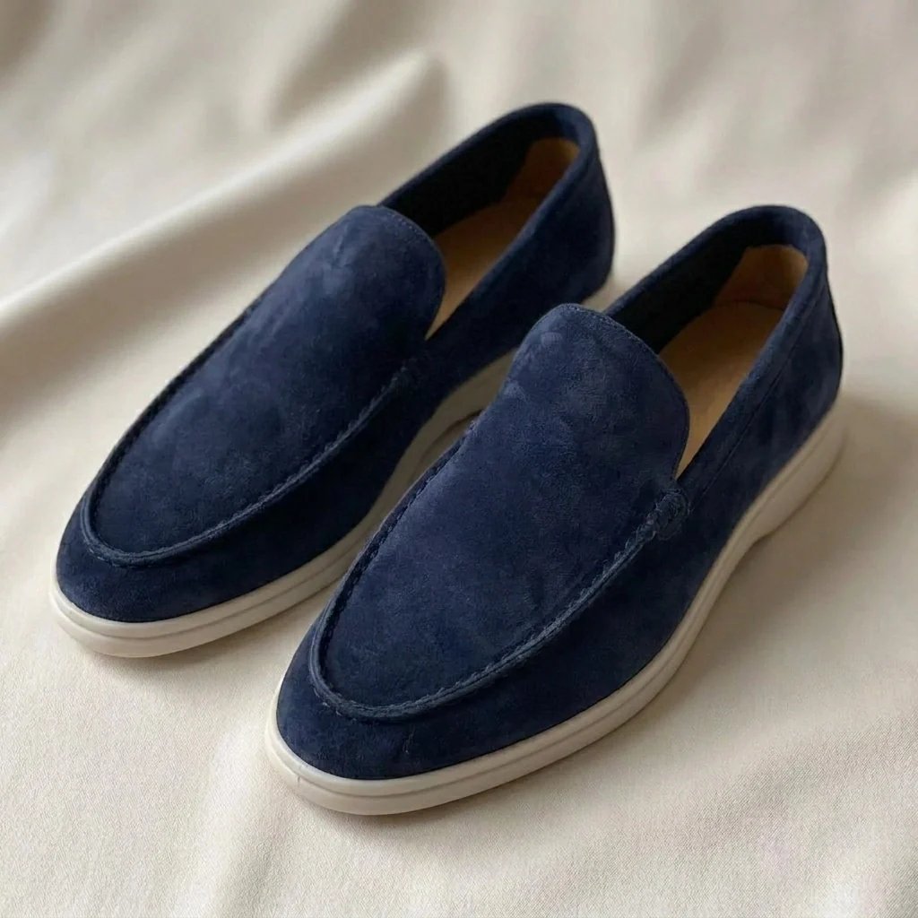 Lucas™ | Suede Slip-On Loafers with Flexible Sole