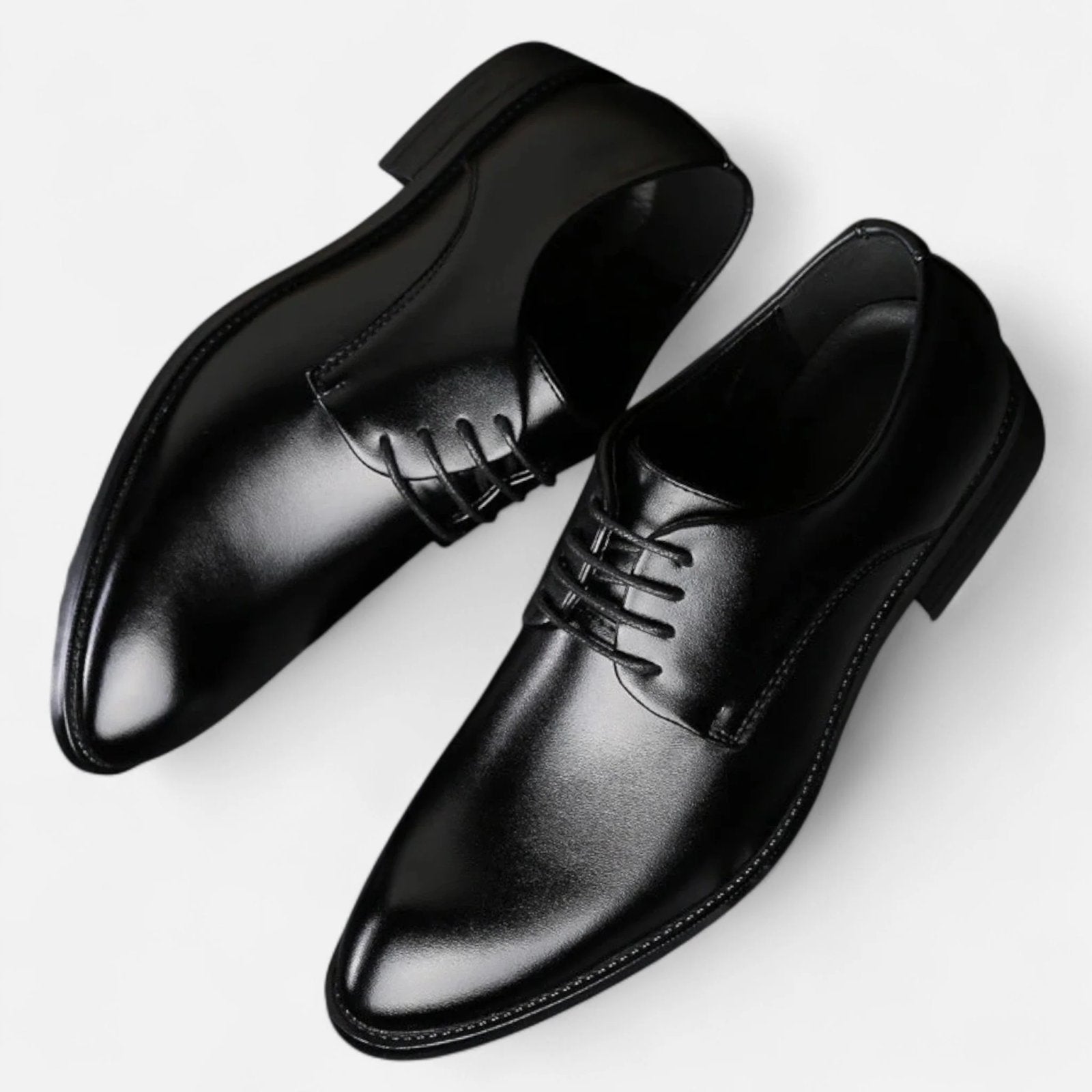 Baxter™ | Elegant Lace-Up Leather Dress Shoes