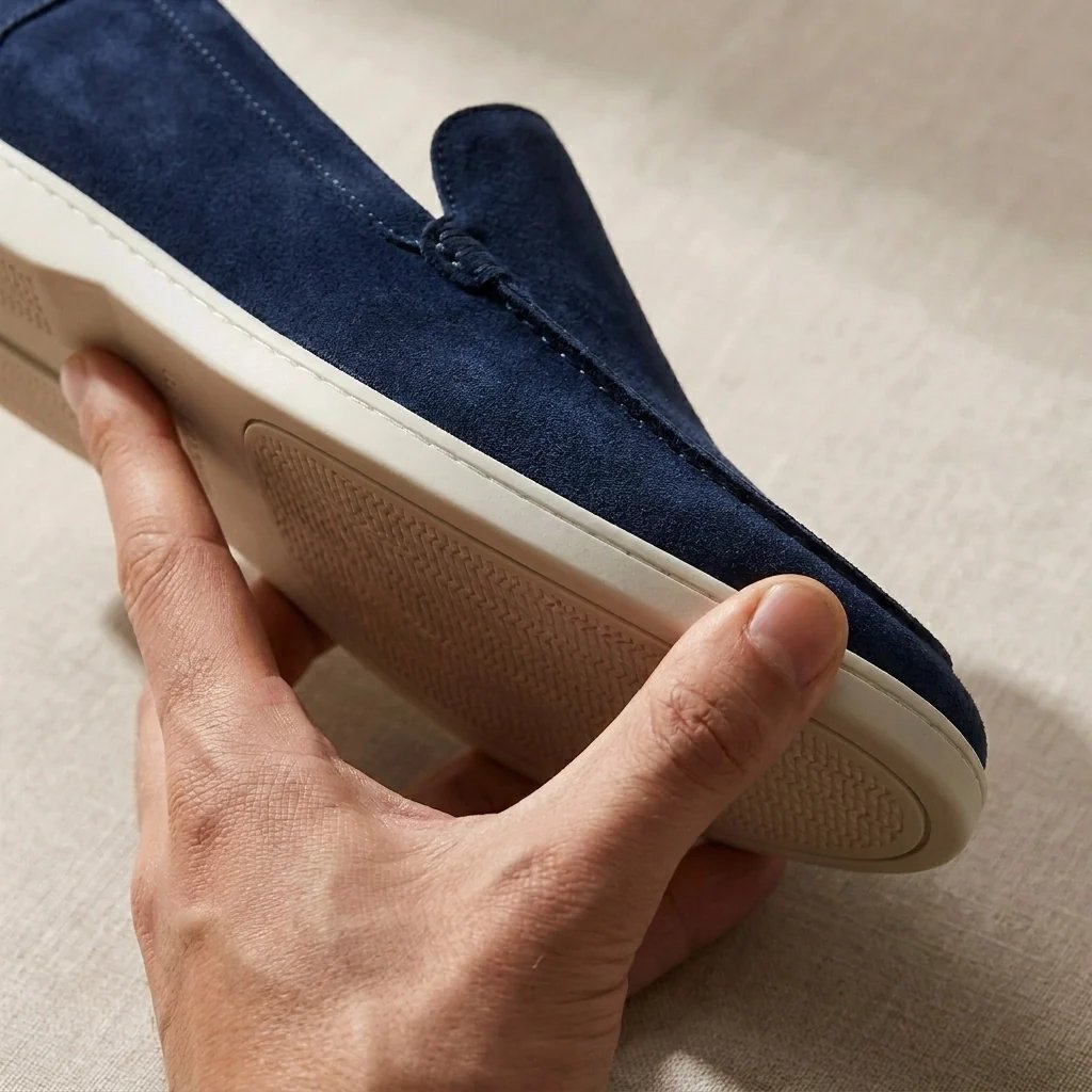 Lucas™ | Suede Slip-On Loafers with Flexible Sole
