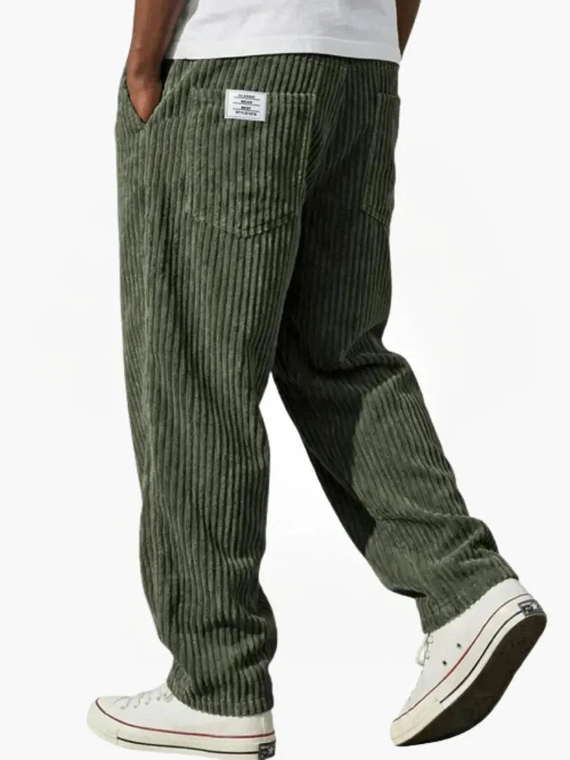 Stephen™ | Relaxed Fit Ribbed Corduroy Trousers