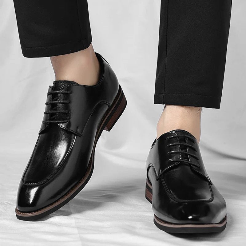 Preston™ | Premium Full-Grain Leather Dress Shoes
