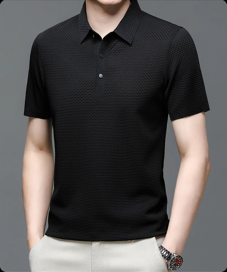 Damian™ | Breathable Cotton Premium Polo Shirt