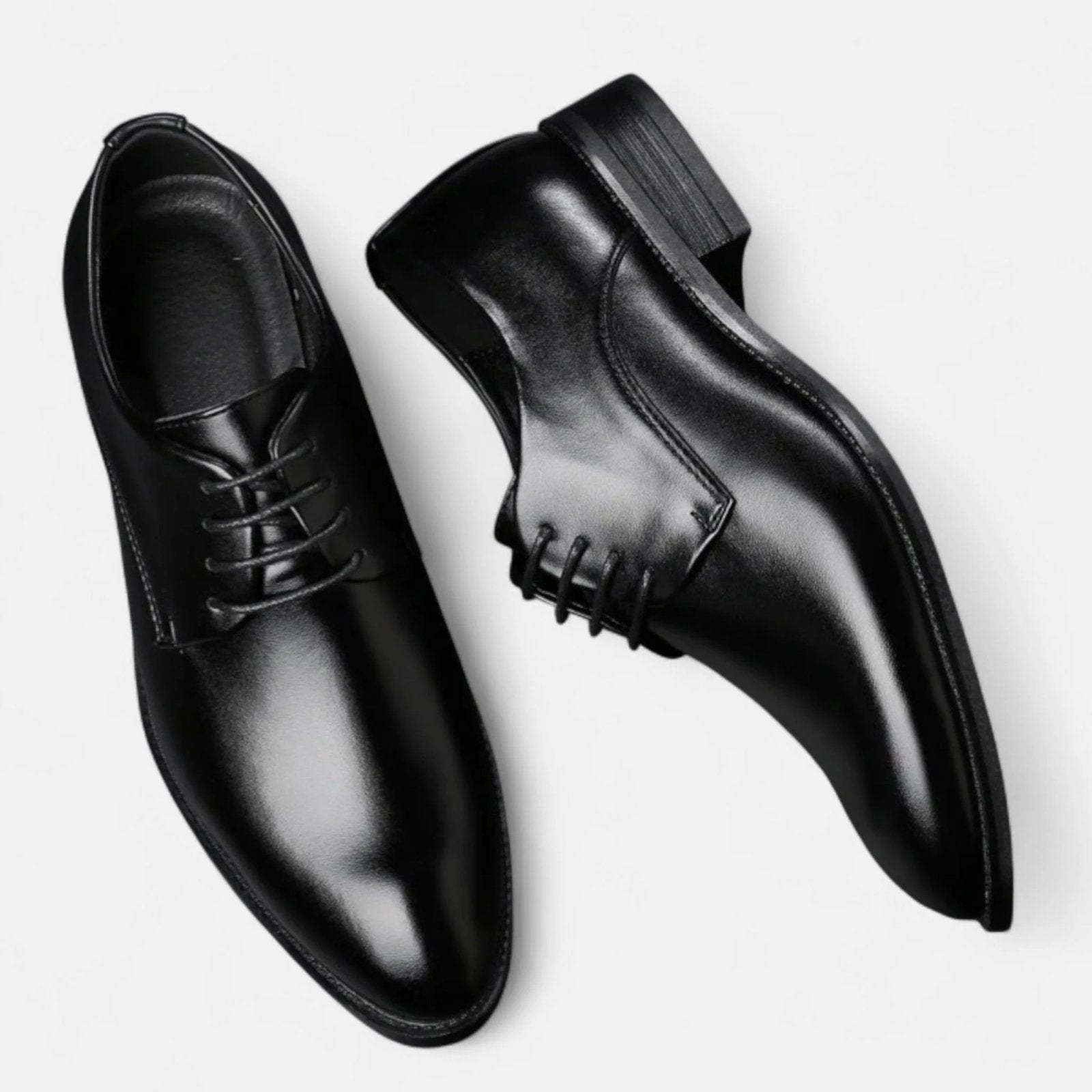 Baxter™ | Elegant Lace-Up Leather Dress Shoes