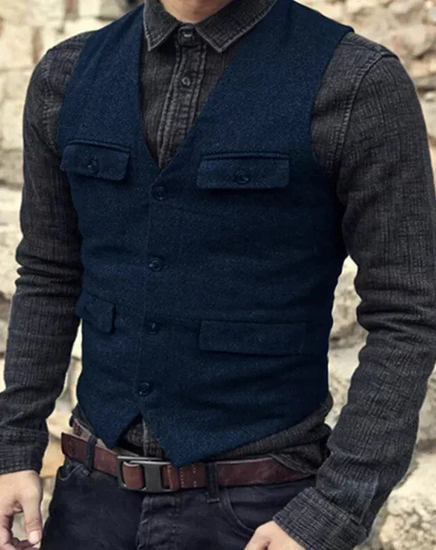 Vincent® | Olive Green Winter Cardigan, Effortless And Stylish